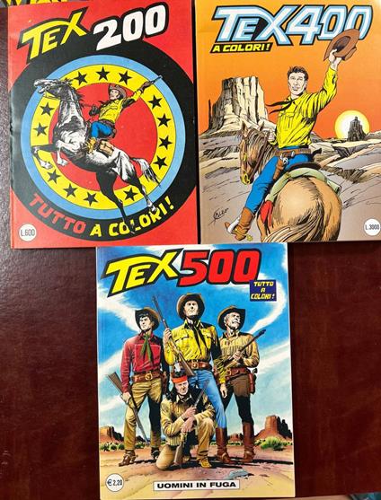 Tex 200-400-500 - copertina