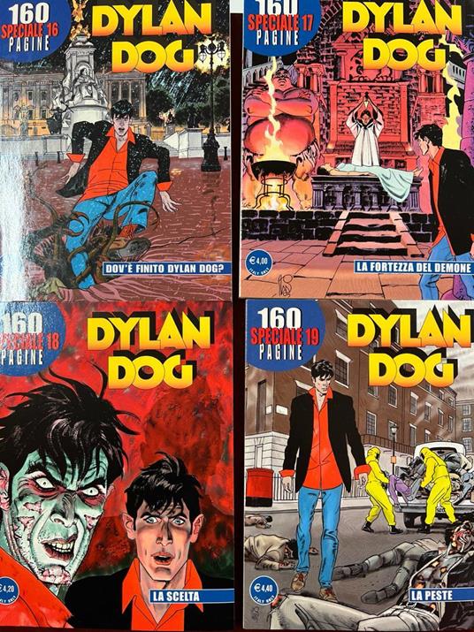 Lotto Dylan Dog Speciale (n° 16-17-18-19) - copertina