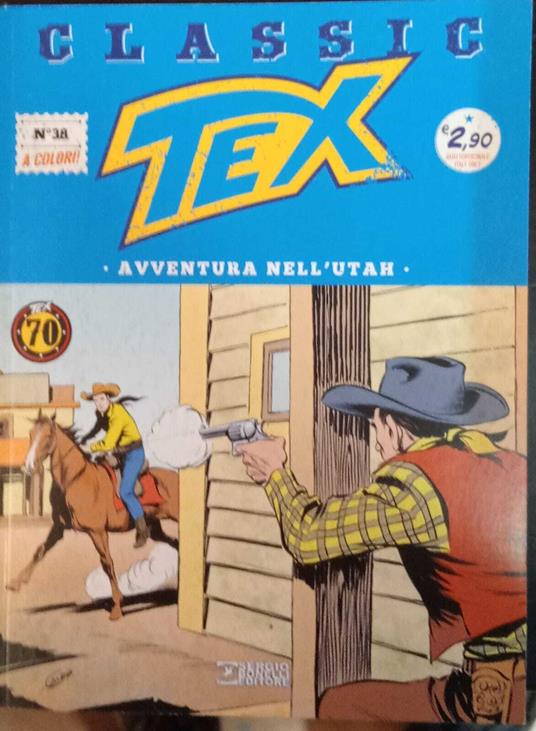 Collana Tex classic dal n. 38 al n. 51 - copertina