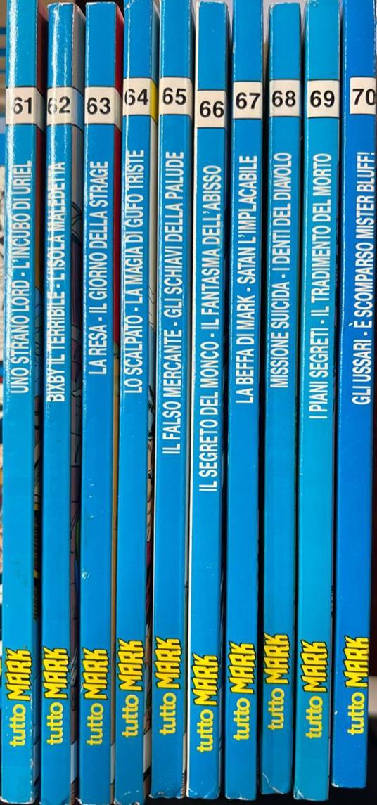 Lotto 10 numeri Tutto Mark (da n° 61 a 70) - copertina