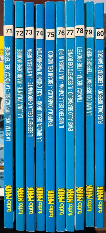 Lotto 10 numeri Tutto Mark (da n° 71 a 80) - copertina