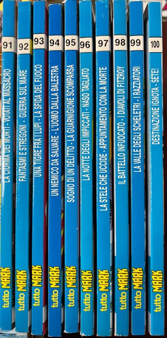 Lotto 10 numeri Tutto Mark (da n° 91 a 100) - copertina
