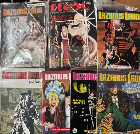 Lotto vari numeri Lazarus Ledd - copertina