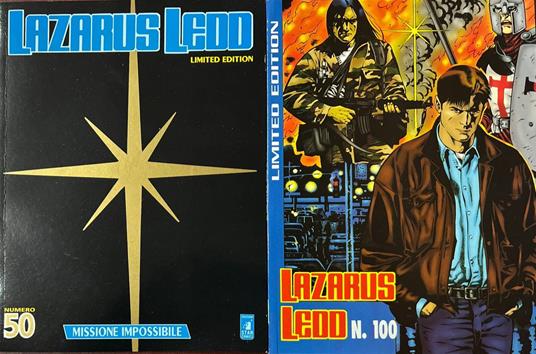 Lazarus Ledd 50 limited edition + Lazarus ledd 100 Limited edition - copertina