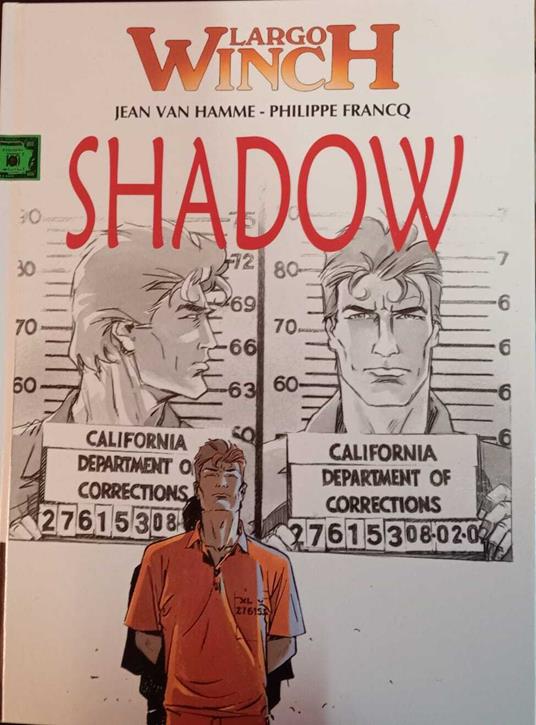 Largo Winch 12. Shadow - Jean Van Hamme - copertina
