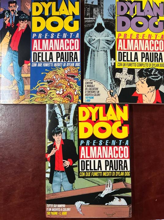 Dylan Dog presenta Almanacco della paura n° 1-2-3 - copertina
