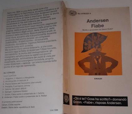 Fiabe. Scelte e presentate da Gianni Rodari - H. Christian Andersen - copertina