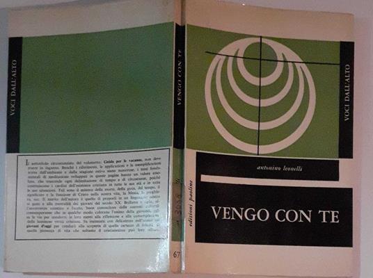 Vengo con te - Antonino Leonelli - copertina