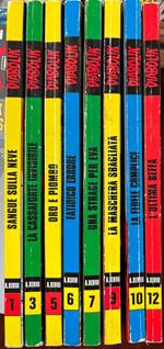 Lotto 8 fumetti Diabolik Anno XLVIII (n° 1-3-5-6-7-9-10-12)