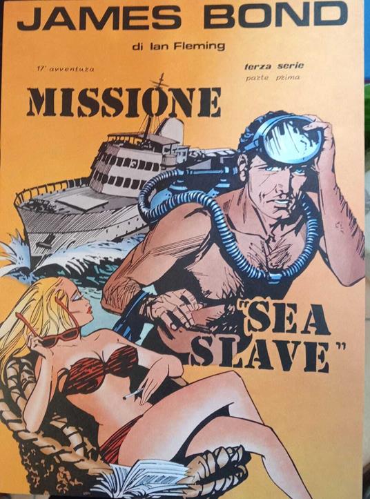 James Bond. Missione "Sea Slave" - Ian Fleming - copertina