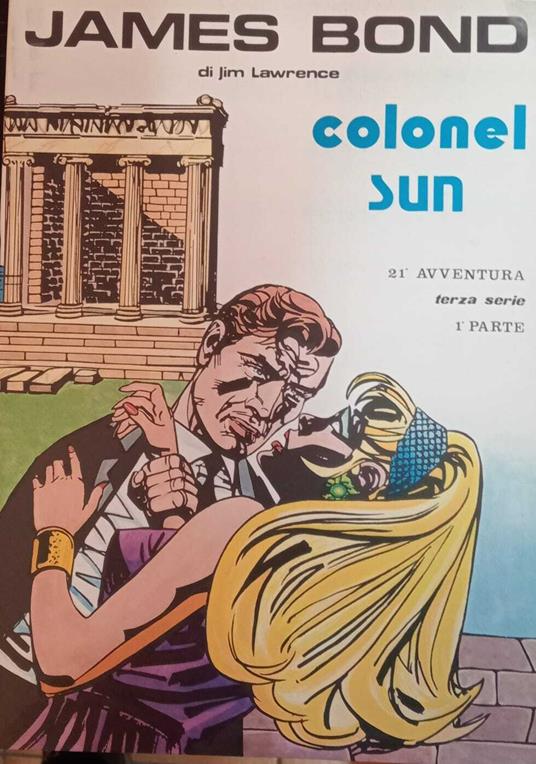 James Bnd. Colonel sun - Jim Lawrence - copertina