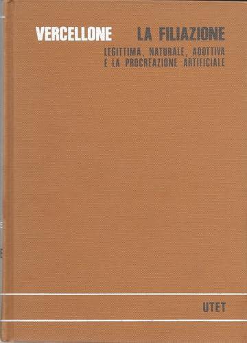 La filiazione - Paolo Vercellone - copertina