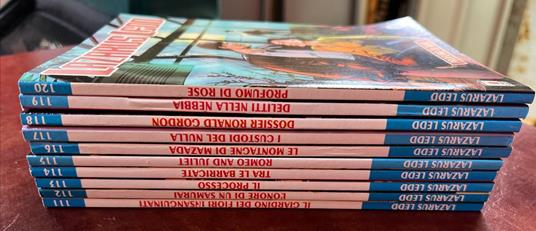 Lotto 10 fumetti Lazarus Ledd (da n° 111 a 120) - copertina