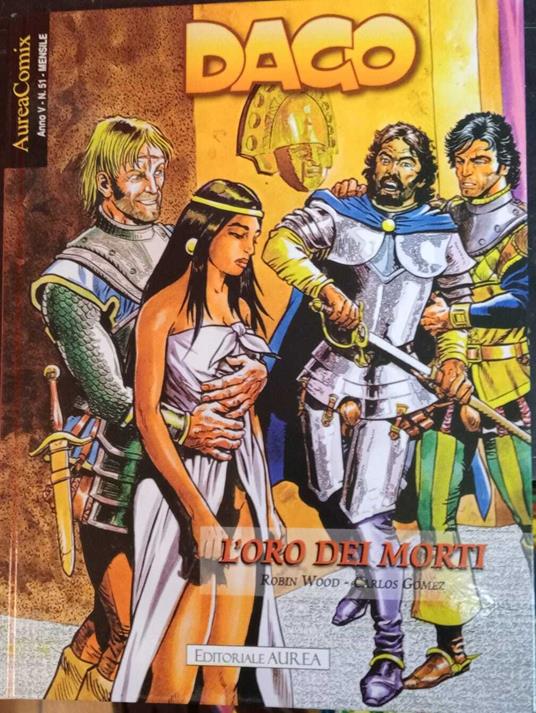 Dago 93. L'oro dei morti - copertina