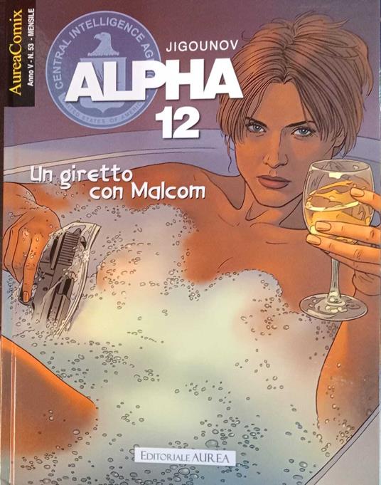 Alpha 12. Un giretto con Malcom - copertina