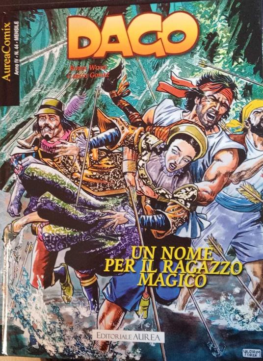 Dago 89. Un nome per il ragazzo magico - copertina
