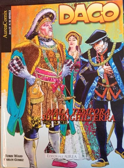 Dago 85. Mala tempora sull'inghilterra - copertina