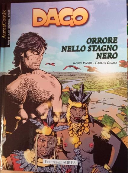 Dago 97. Orrore nello stagno nero - copertina