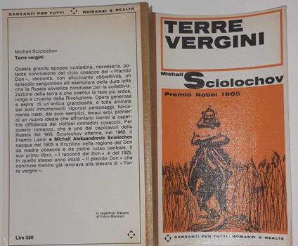 Terre vergini - Michail Sciolochov - copertina