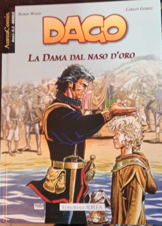 Dago 7. La dama dal naso d'oro - copertina