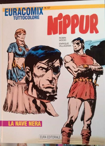 Nippur 16. La nave nera - copertina