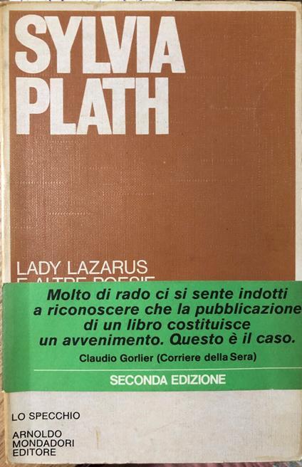 Lady Lazarus e altre poesie - Sylvia Plath - copertina