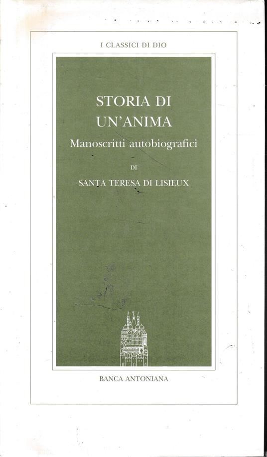 Storia di un'anima - copertina