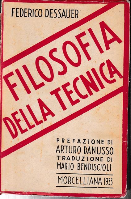 Filosofia della tecnica - copertina