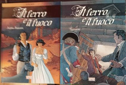 Il ferro e il fuoco. Albi n. 1 e n. 2 - Stalner - copertina