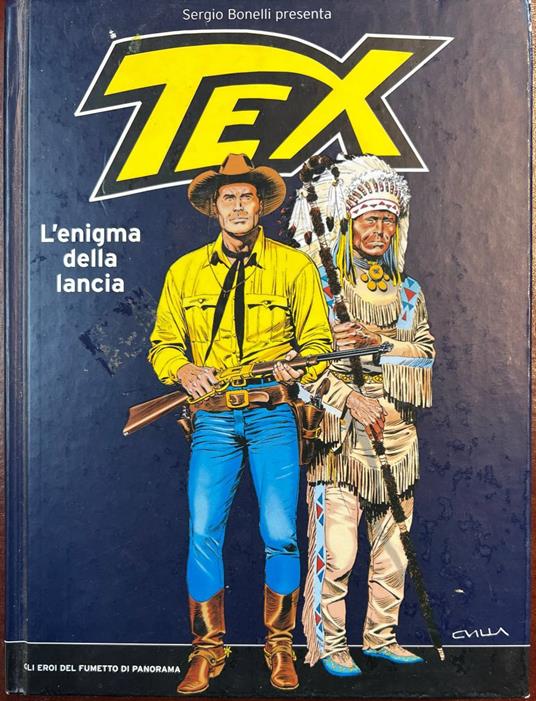 Tex - L'enigma della lancia - copertina