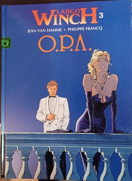 Largo Winch 3. O.P.A. Euramaster tuttocolore n. 56 - copertina