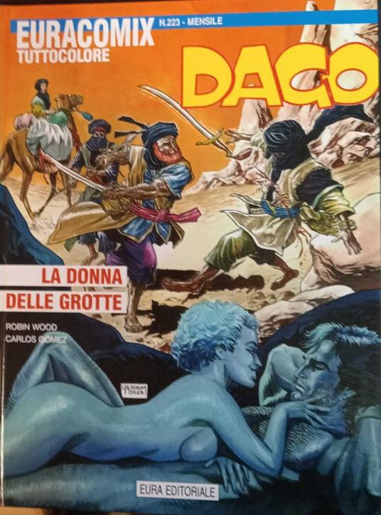 Dago 57. La donna delle grotte. Euracomix tuttocolore n. 223 - copertina