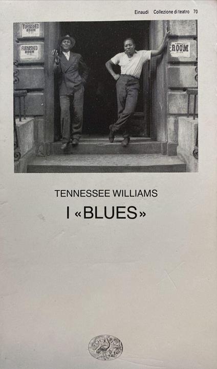 I blues - Tennessee Williams - copertina