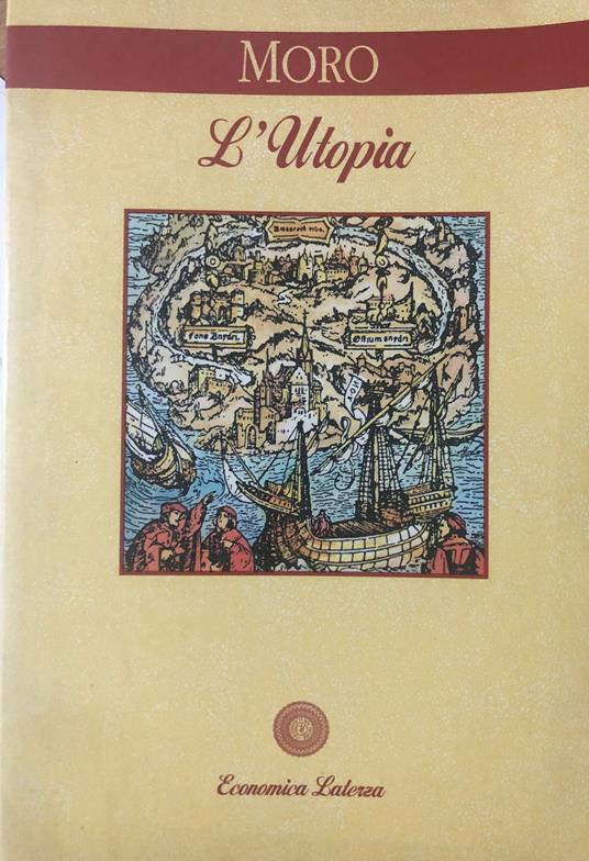 L' Utopia o la migliore forma di repubblica - Tommaso Moro - copertina