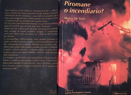 Piromane o incendiario? - copertina