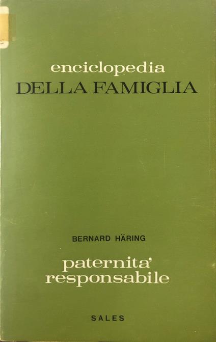 Paternità responsabile - copertina