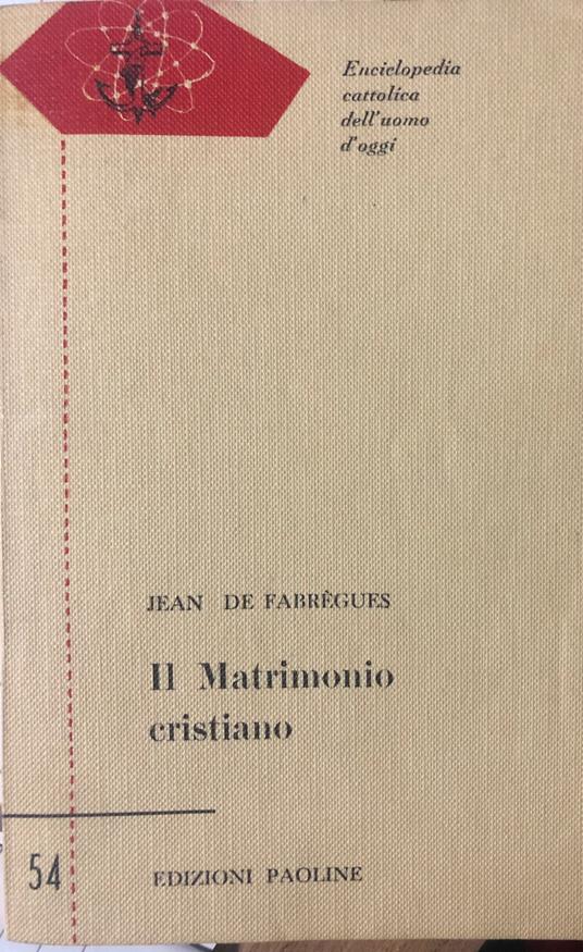 Il Matrimonio cristiano - copertina