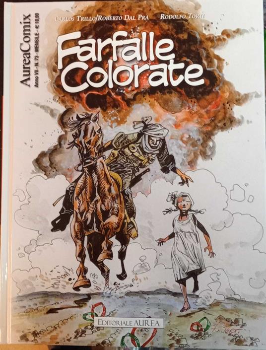 Farfalle colorate. AureaComix n. 73 - copertina
