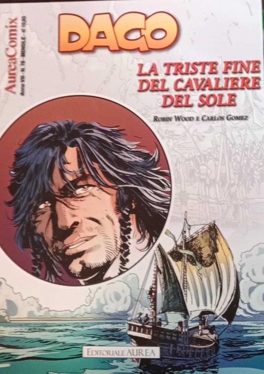 Dago 107. La triste fine del cavaliere del sole - copertina