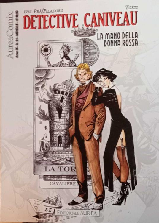 Detective Caniveau. La mano della donna russa - copertina