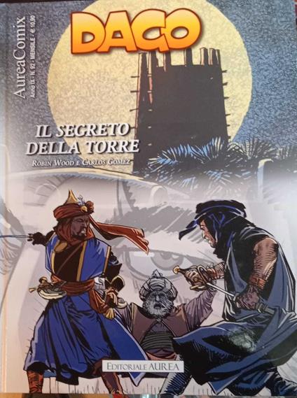 Dago 117. Il segreto della torre - copertina