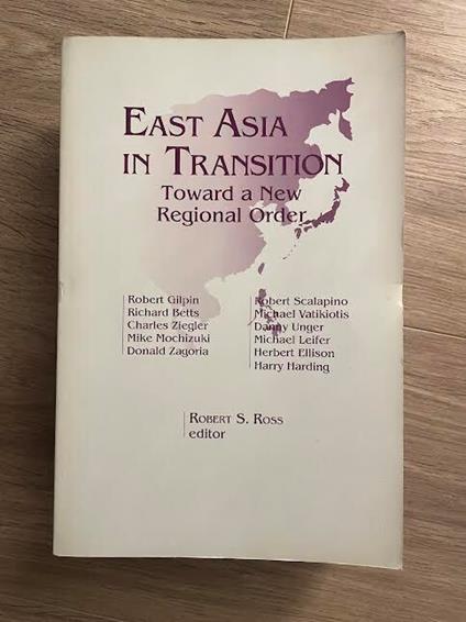 East Asia in Transition. Toward a New Regional Order - copertina