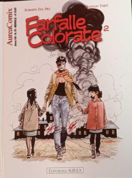 Farfalle colorate 2. AureaComix n. 79 - copertina