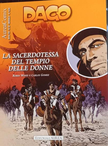 Dago 110. La sacerdotessa del tempio delle donne - copertina
