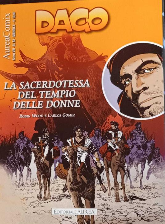 Dago 110. La sacerdotessa del tempio delle donne - copertina
