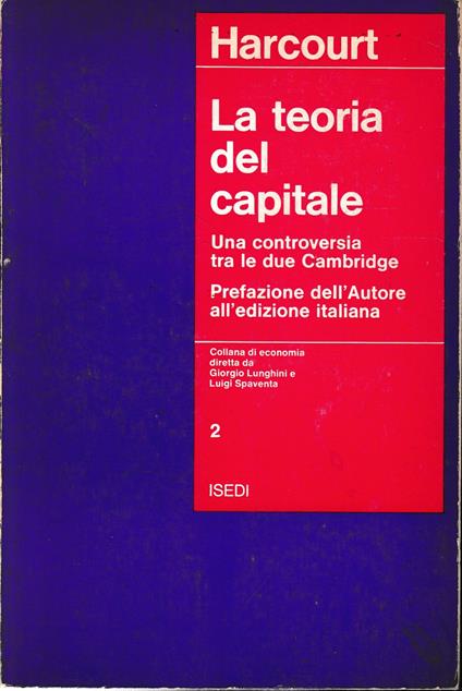 La teoria del capitale - copertina