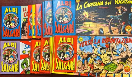 Albi Salgari. Prima serie (da n° 1 a 33) - copertina