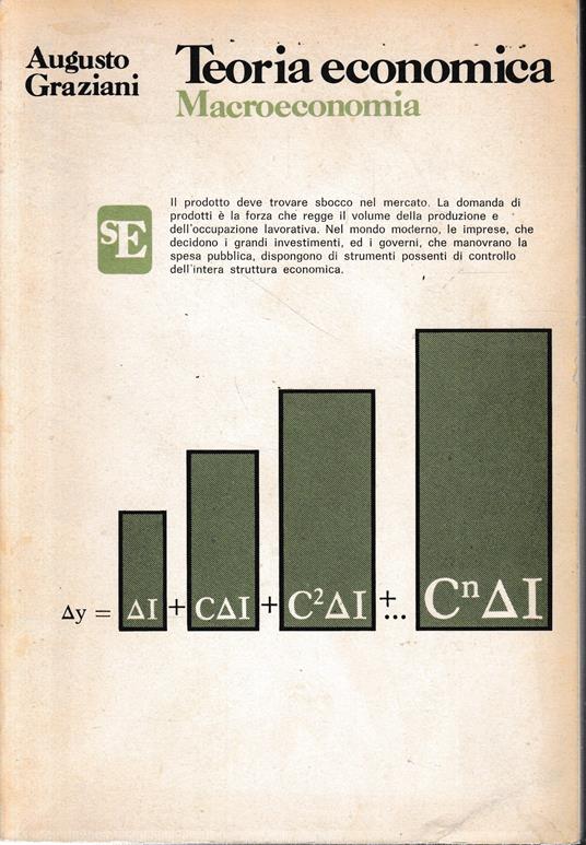 Teoria economica. Macroeconomia - Augusto Graziani - copertina