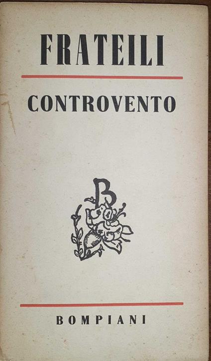 Controvento - Arnaldo Frateili - copertina