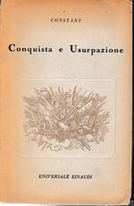 Conquista e Usurpazione